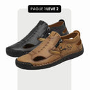 Mocassim Masculino Ortopédico Martine - Couro Legitimo